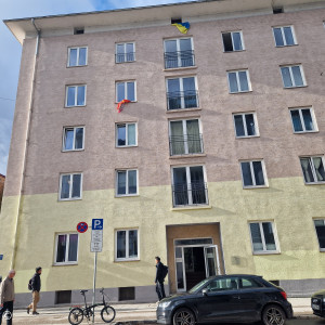 Ansicht des Wohnheims